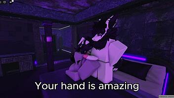 oh my god, her friend came and fucked the bored roblox girl!