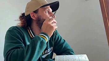 hottie in stockings gets tied by rope and tickle