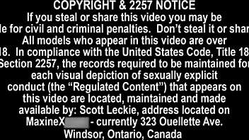 Maxine X in college skirt spreads legs for solo orgasm play. What's her secret?