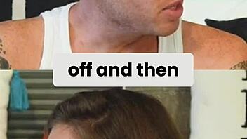 Caught in a surprising moment with an older woman in the clip