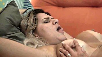 I made my husband watch the blonde with big tits take monster cock in orgy.