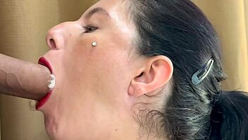 Sloppy Blowjob On Monster Cock Until He Cums!