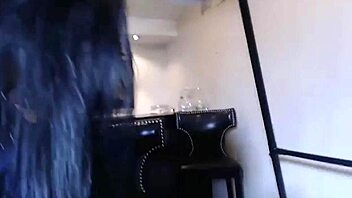 Maxine X in college skirt spreads legs for solo orgasm play. What's her secret?