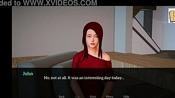 I fucked my new family member with big tits and ass, but i mean teen brunette game.