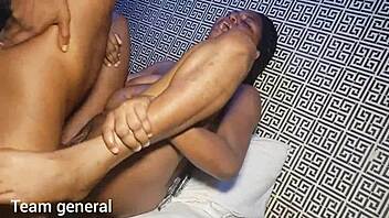 I got this Naija girl pounded hard on the bedroom table.