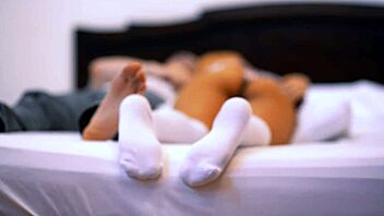 Shy Latina Schoolgirl Bangs Brother's Friend in Motel During Family Dinner  