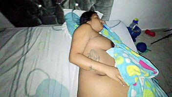 She inserted a dildo into her ass and got on all fours closer to the camera.