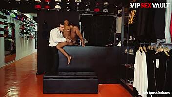 Black Slut Noe Milk Gets Consoled By Two European Cocks