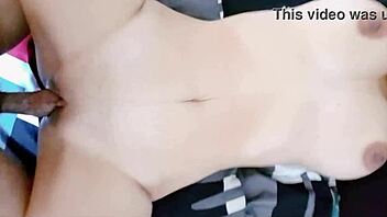 Pinay secretly fucked by worker