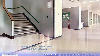 Bound beauty Miki Hase in wild stage action