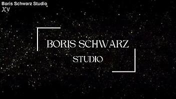 Sloppy teen Nataly Lancaster in wild 2on1 threesome