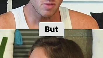 Caught in a surprising moment with an older woman in the clip