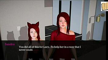 I fucked my new family member with big tits and ass, but i mean teen brunette game.