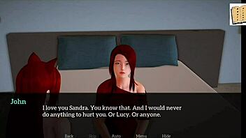 I fucked my new family member with big tits and ass, but i mean teen brunette game.