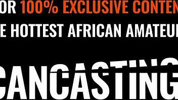 Büyük Siyah Göğüslü Ebony, Ev Yapımı Kastingde Sertçe Sikilmek İster Misin?