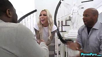 Puta Karma Rx Takes Three Big Black Cocks In Deepthroat And Doggystyle Action