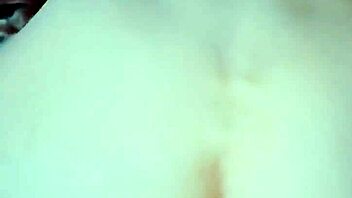 Hot brunette in stockings feels intense pleasure fondling her sexy body