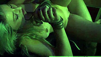 rough bondage with cute tiny blond teen valerie white