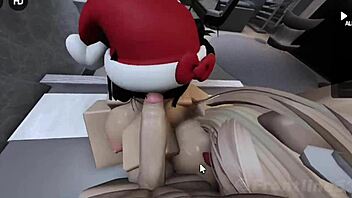 Two big tit sluts fuck hard after club