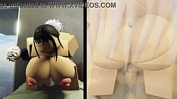 Wow! Utahime dominates hot slut in steamy doggystyle sex!