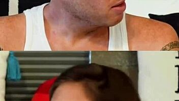 Caught in a surprising moment with an older woman in the clip