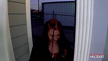 Blonde sassy and redhead bella indulge in cock sucking and group banging with toys.