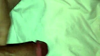 Relieving stress through solo masturbation leading to cum