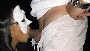 Brunette whore gets ANAL deepthroat and CREAMPIE for 40 reais