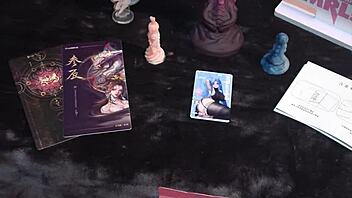 Intense Pussy Pounding with Big Purple Dildo