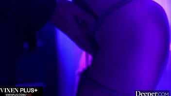 ashley lane dives into anal fun with ropes.