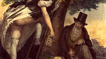 Vintage Erotic Illustration Showcases Hairy Retro Antique Beauty