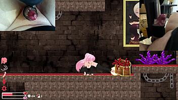 The game makes my fallen angel vibrator react