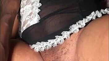 Does This Curvy Black Maid Want Young 18+ Guy to Fuck Her?