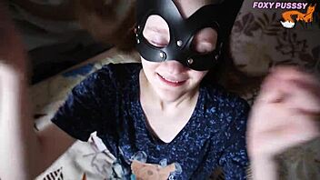 Blowjob turns into deepthroat face fuck