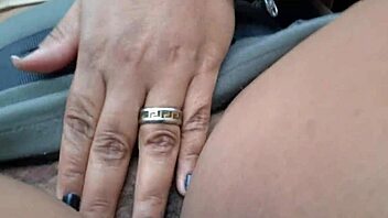 showing off my wife’s hairy pussy on the street, beach, everywhere for all to see