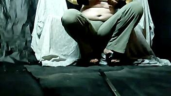 Boyfriend in drag pounds small latina's ass