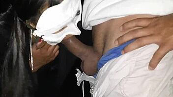 Brunette whore gets ANAL deepthroat and CREAMPIE for 40 reais