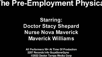 The pre-employment physical with mavericks williams.