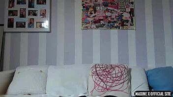 Maxine X Dildo Fucks Her Tight Ass Hard