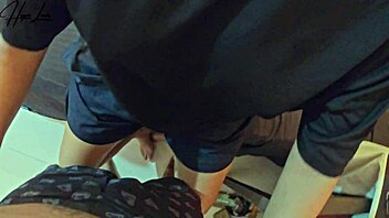 I banged my neighbor's wife hard in the bedroom while her husband was away