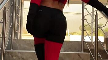 Elastigirl turns slut on Halloween night for hardcore POV. Squirting doggystyle with monster cock?