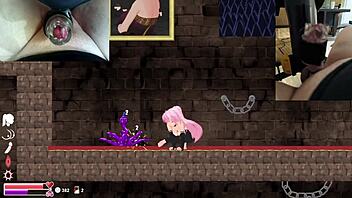 The game makes my fallen angel vibrator react