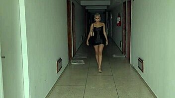 Infiel garota in steamy threesome with older men bending over.