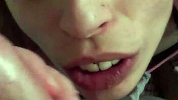 Homemade Petite Foreplay in Fishnets