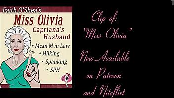 Miss Olivia delivers harsh mother-in-law humiliation in audio clip.