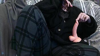 The hot guy was masturbated in the strap no sound