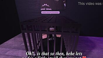 The lonely puppy finally finds a loving new owner and home