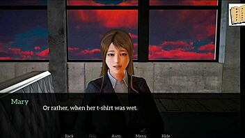 I fucked my new family member with big tits and ass, but i mean teen brunette game.