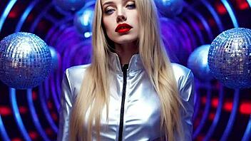 milf sandy in uncensored cosplay horror parody