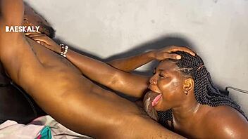 He Fucks the Sweetest Ebony Pussy Ever